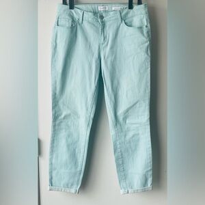 Jessica Simpson aqua blue jeans